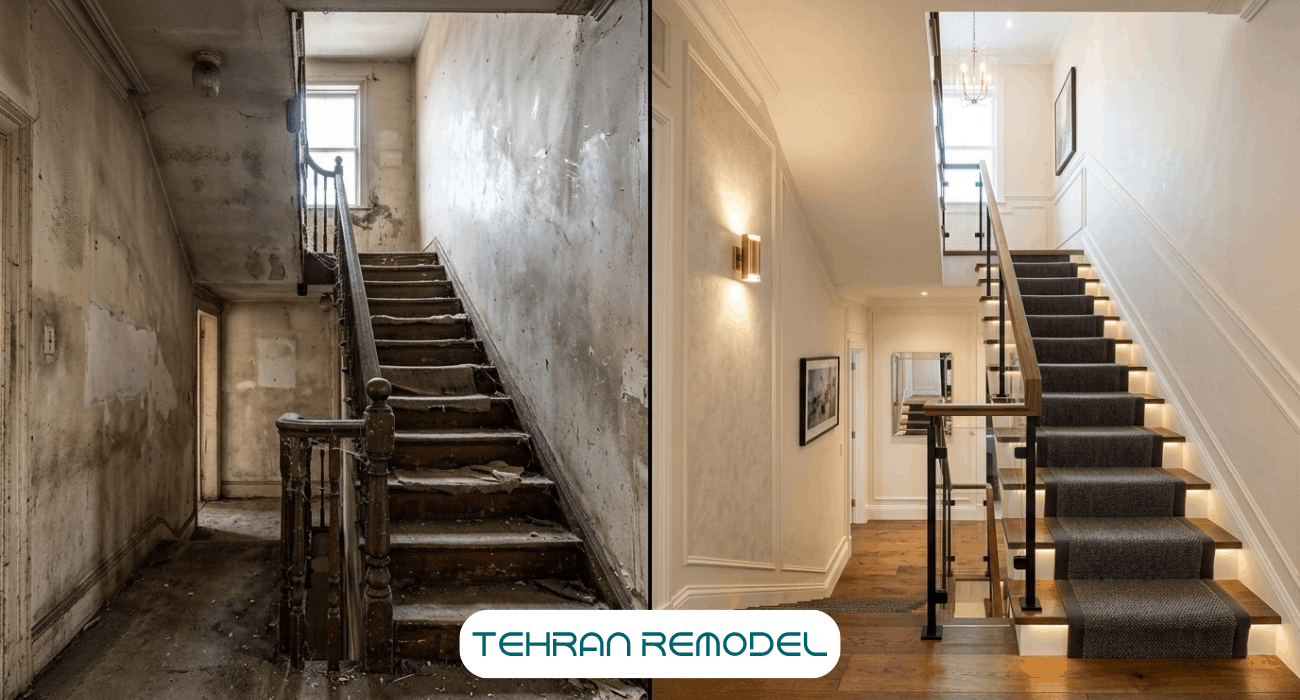 جزئیات کلیدی در بازسازی لوکس منزل