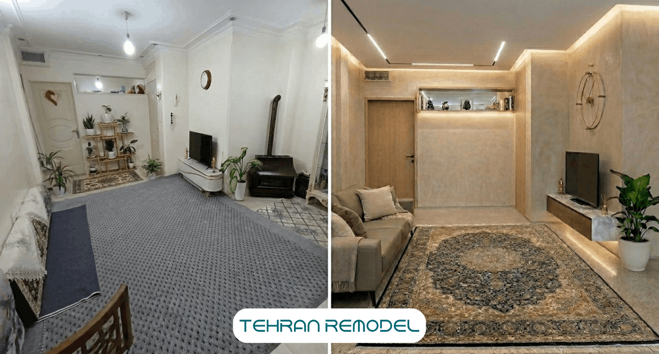 بازسازی منزل در الهیه